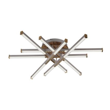 LED Prigušivi nadgradni luster LED/90W/230V 3000-6500K + Daljinski upravljač