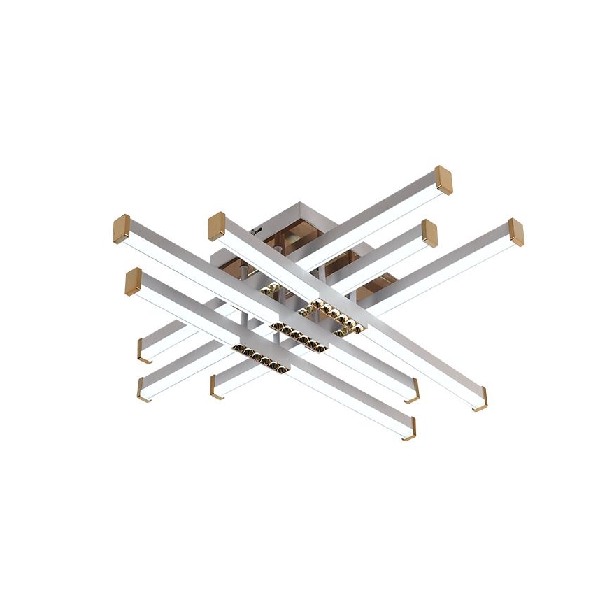 LED Prigušivi nadgradni luster LED/90W/230V 3000-6500K + Daljinski upravljač