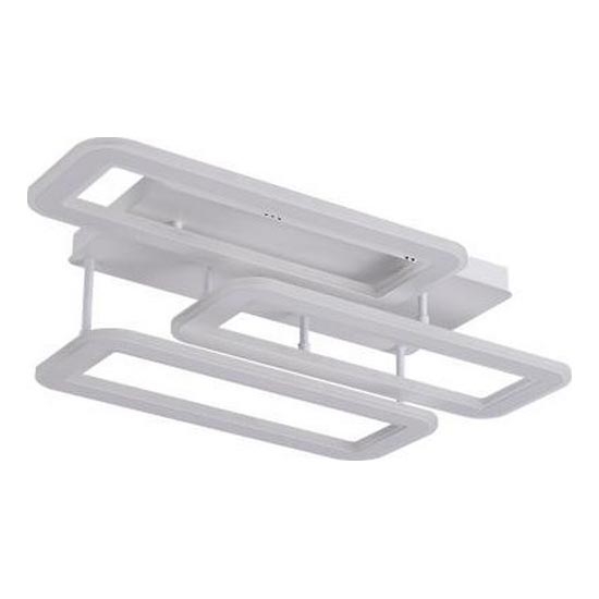LED Prigušivi nadgradni luster LED/90W/230V 3000-6500K + Daljinski upravljač