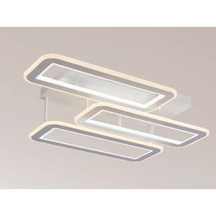 LED Prigušivi nadgradni luster LED/90W/230V 3000-6500K + Daljinski upravljač