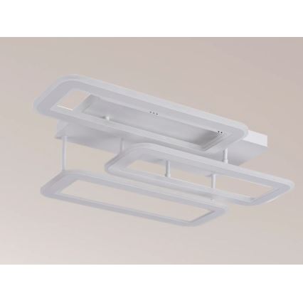 LED Prigušivi nadgradni luster LED/90W/230V 3000-6500K + Daljinski upravljač