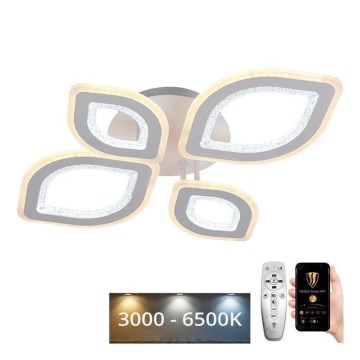 LED Prigušivi nadgradni luster LED/95W/230V 3000-6500K + Daljinski upravljač