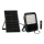 LED Prigušivi reflektor sa solarnim panelom i senzorom za dan/noć LED/15W/15000 mAh 3,2V IP65 + Daljinski upravljač
