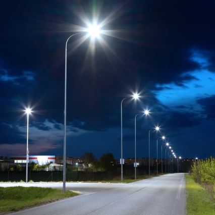 LED Prigušivi reflektor sa senzorom za dan/noć i solarnim panelom LED/200W/20000 mAh 6500K IP65 sivo