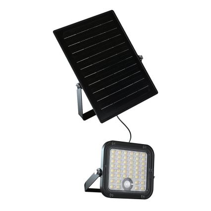 LED Prigušivi solarni reflektor sa senzorom LED/10W/3,7V 4000/6000K IP65 + Daljinski upravljač