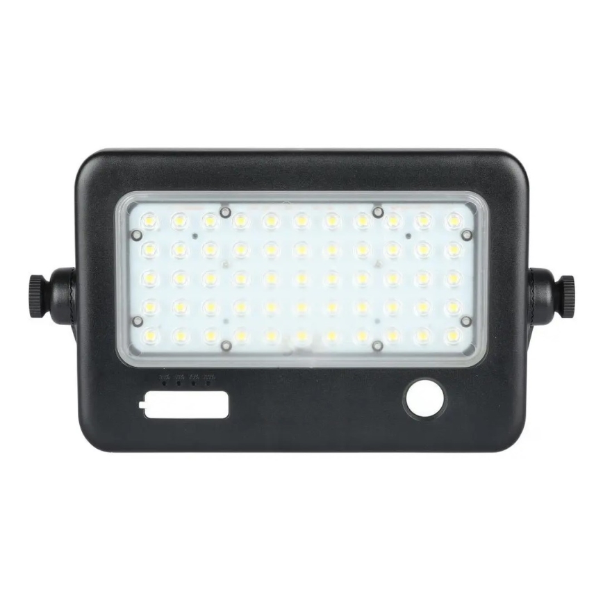 LED Prigušivi solarni reflektor sa senzorom LED/10W/3,7V 4000K IP65 7200 mAh + USB port