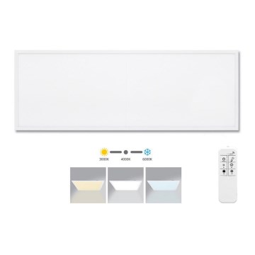 LED Prigušivi ugradbeni panel ZEUS LED/40W/230V 3000-6000K + Daljinski upravljač