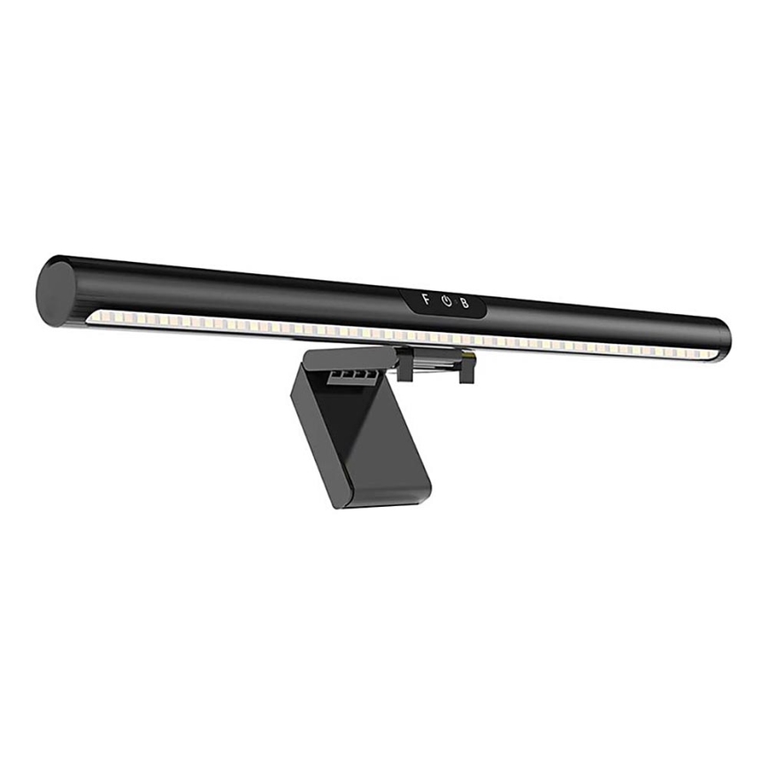 LED Prigušivo dodirno osvetljenje za monitor LED/5W/5V 3000/4000/5000/6000K 42 cm crno
