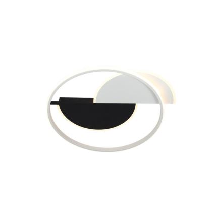LED Prigušiva plafonjera LED/70W/230V 3000-6500K bela/crno + Daljinski upravljač