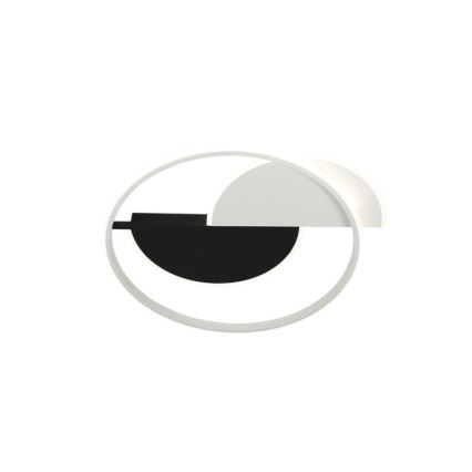 LED Prigušiva plafonjera LED/70W/230V 3000-6500K bela/crno + Daljinski upravljač