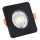 LED Prigušivo ugradbeno svetlo KENT LED/3/5/7W/230V3000/4000/6000K 9x9 cm crno