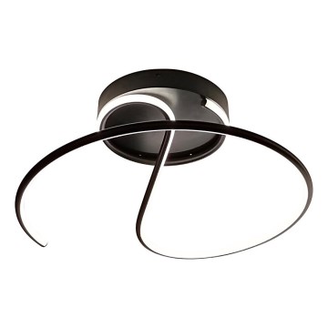 LED prislonjen plafonski luster DELTA LED/30W/230V crna