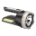 LED punjiva baterijska lampa 2xLED/3W/5V 210 lm 1200 mAh crna