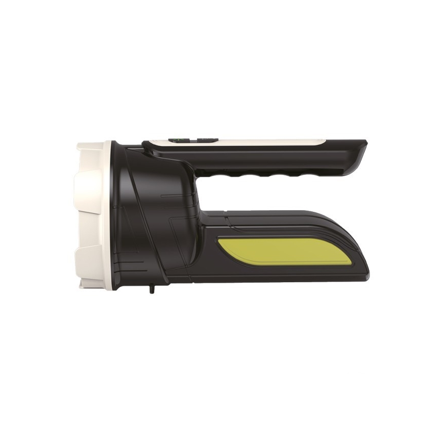 LED punjiva baterijska lampa 2xLED/3W/5V 210 lm 1200 mAh crna