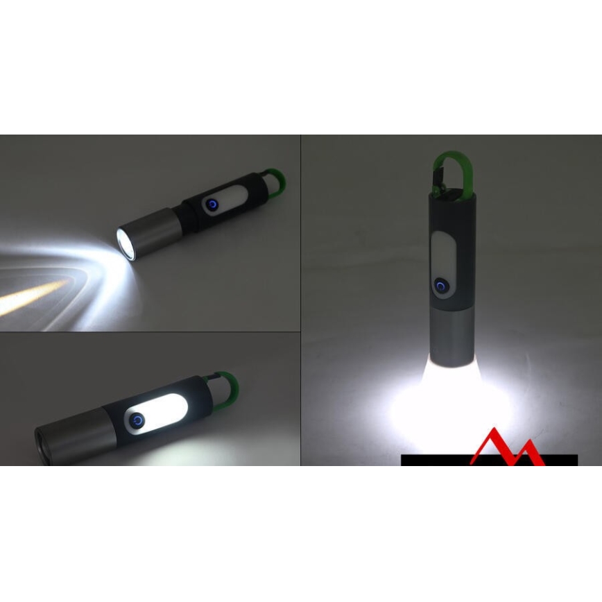 LED punjiva baterijska lampa LED/10W/3,7V 750 lm 10h