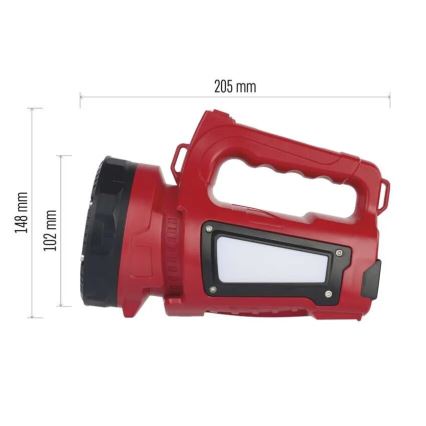 LED punjiva baterijska lampa LED/3,7V IP44 1000 lm 15000mAh