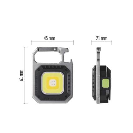 LED punjiva baterijska lampa LED/USB/3,7V 750 lm 500 mAh