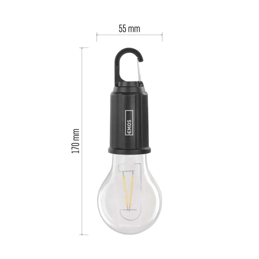 LED punjiva baterijska lampa LED/USB IP44 90 lm 400mAh