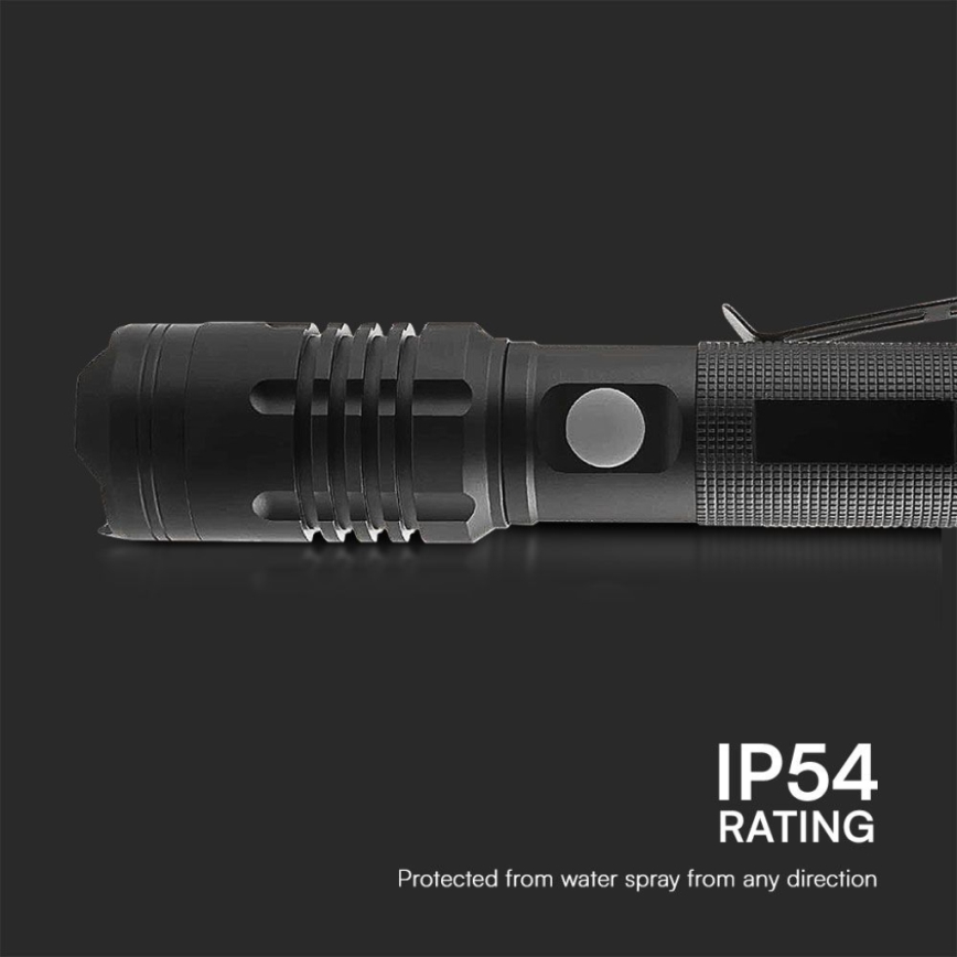 LED punjiva baterijska lampa USB LED/10W/5V IP54 1000 lm