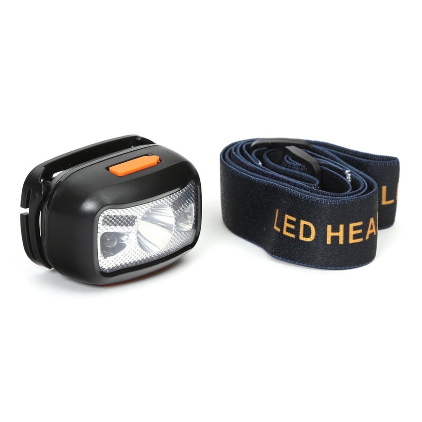 LED punjiva čelovka sa crvenim svetlom LED/3W/5V