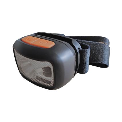 LED punjiva čelovka sa crvenim svetlom LED/3W/5V