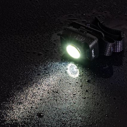 LED Prigušiva punjiva čeona Lampa sa senzorom i crveno svetlo LED/15W/5V IP66 430 Im 1800 mAh