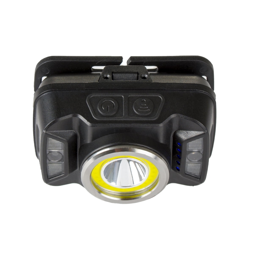 LED Prigušiva punjiva čeona Lampa sa senzorom i crveno svetlo LED/15W/5V IP66 430 Im 1800 mAh