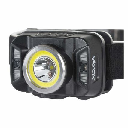 LED Prigušiva punjiva čeona Lampa sa senzorom i crveno svetlo LED/15W/5V IP66 430 Im 1800 mAh