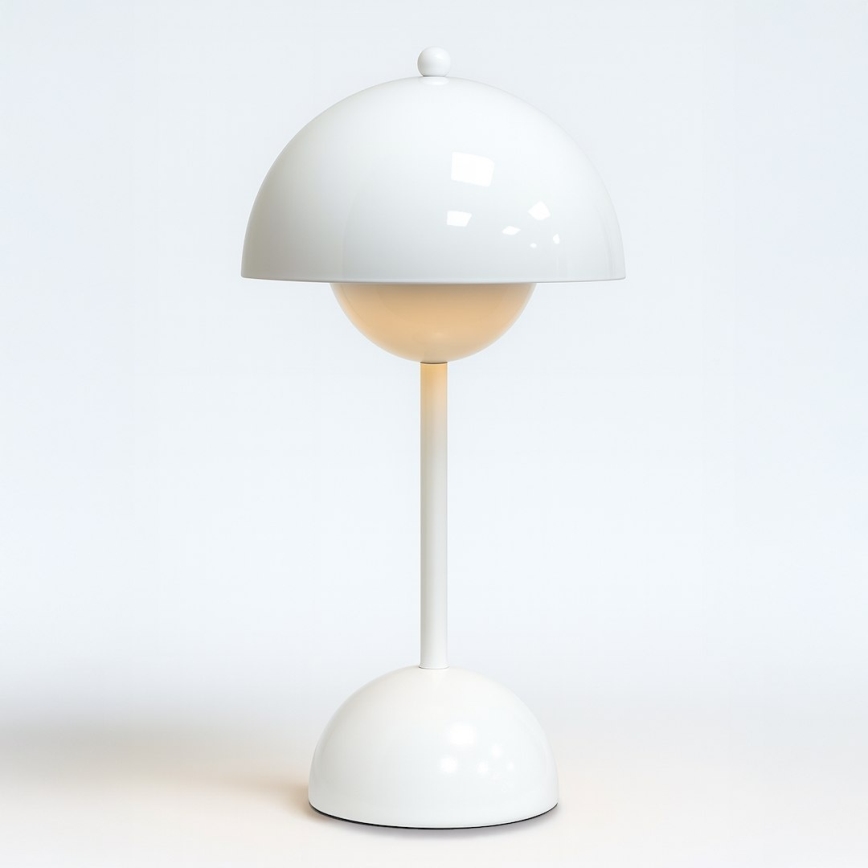 LED punjiva dodirna stona lampa COSTA LED/3W/5V 2400 mAh 3000-6000K bela