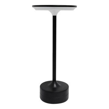 LED punjiva dodirna stona lampa TAVOLO LED/2,5W/5V 2400 mAh 3000-6000K crna