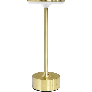 LED punjiva dodirna stona lampa TAVOLO LED/2,5W/5V 2400 mAh 3000-6000K zlatna