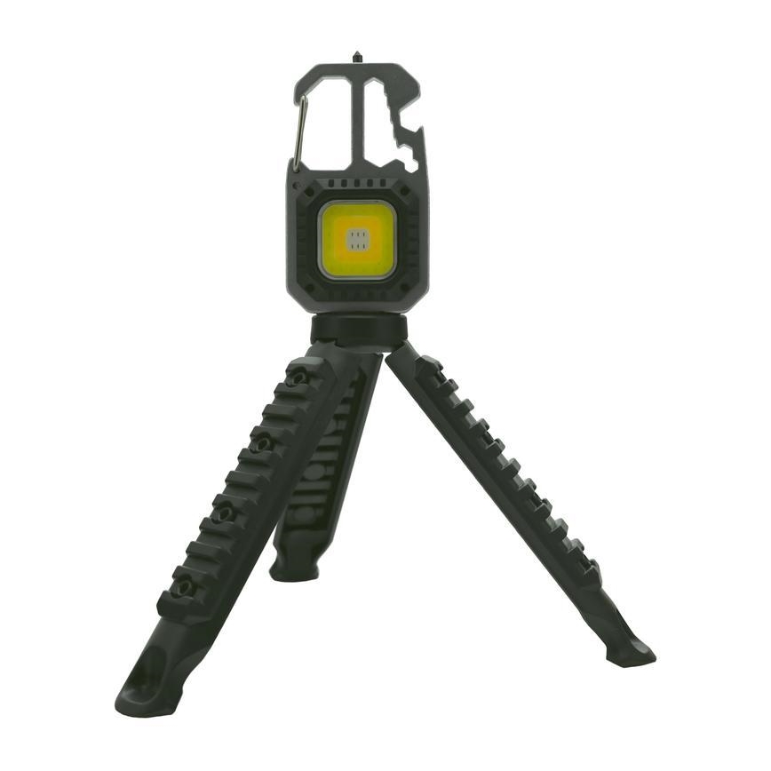LED Punjiva multifunkcionalna baterijska lampa sa stalkom LED/USB-C 400 mAh