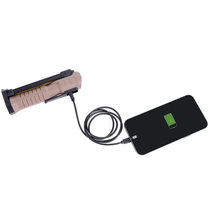 LED Prigušiva punjiva radna baterijska lampa sa funkcijom powerbank-a LED/4W/5V IPX4 600 Im 2000 mAh
