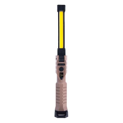 LED Prigušiva punjiva radna baterijska lampa sa funkcijom powerbanka LED/4W/5V IPX4 600 lm 2000mAh