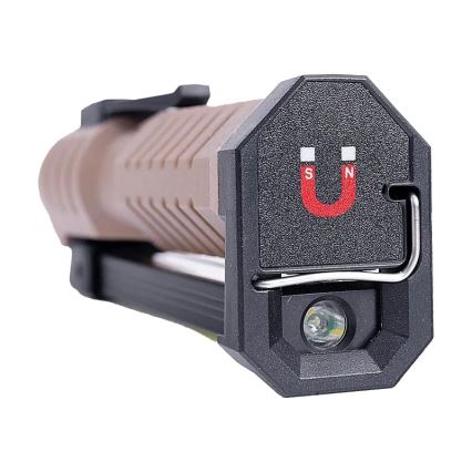 LED Prigušiva punjiva radna baterijska lampa sa funkcijom powerbanka LED/4W/5V IPX4 600 lm 2000mAh