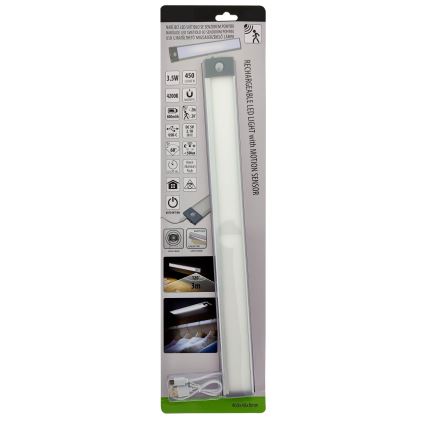 LED Punjiva rasveta za nameštaj sa senzorom LED/3,5W/5V USB 800 mAh 4200K 46 cm
