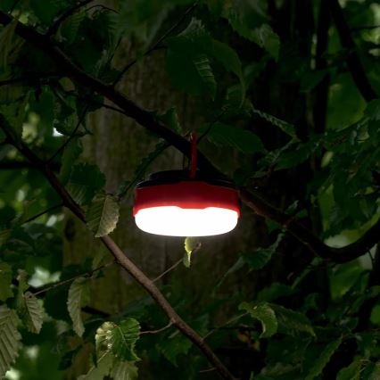 LED Prigušiva punjiva solarna baterijska lampa sa funkcijom powerbank-a LED/3W/5V 3000/4000/6500K IPX6 500 Im 2000 mAh