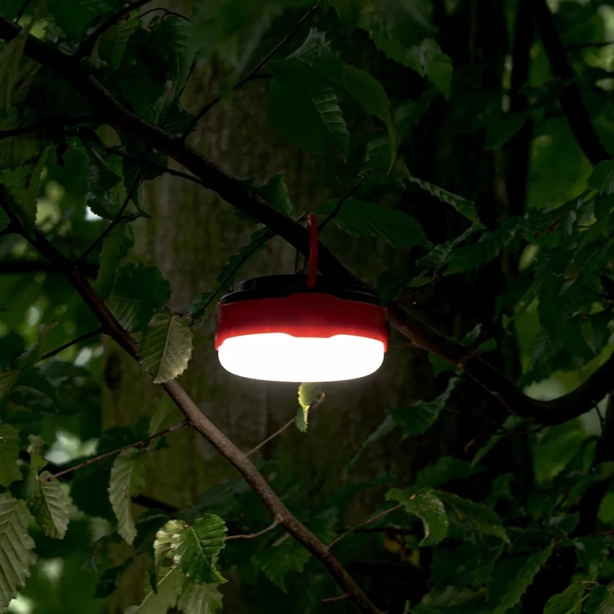 LED Prigušiva punjiva solarna baterijska lampa sa funkcijom powerbank-a LED/3W/5V 3000/4000/6500K IPX6 500 Im 2000 mAh