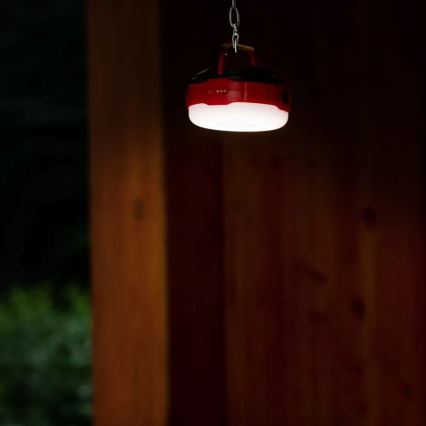 LED Prigušiva punjiva solarna baterijska lampa sa funkcijom powerbank-a LED/3W/5V 3000/4000/6500K IPX6 500 Im 2000 mAh
