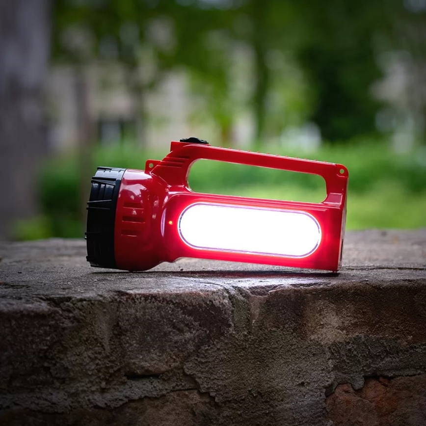 LED Punjiva solarna baterijska lampa LED/7W/230V 400 Im 3200 mAh
