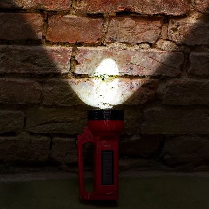 LED Punjiva solarna baterijska lampa LED/7W/230V 400 Im 3200 mAh