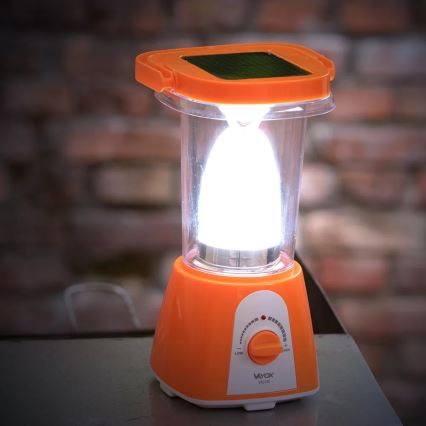LED Prigušiva punjiva solarna lampa sa funkcijom powerbank-a LED/230V 710 Im 1600 mAh