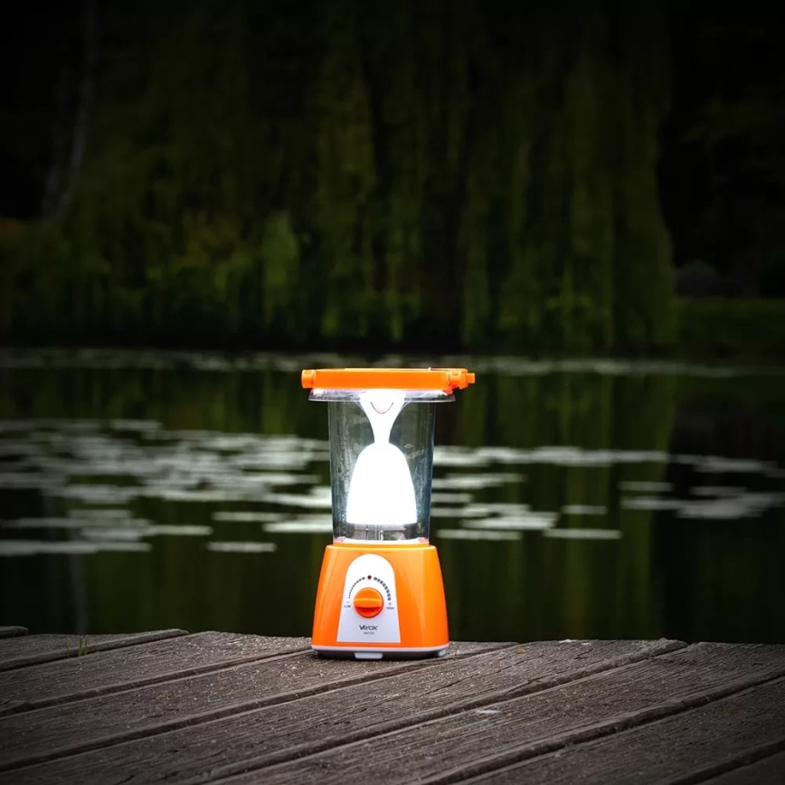 LED Prigušiva punjiva solarna lampa sa funkcijom powerbank-a LED/230V 710 Im 1600 mAh