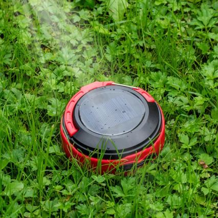 LED prigušiva punjiva solarna svetiljka sa funkcijom powerbanke LED/3W/5V 3000/4000/6500K IPX6 500 lm 2000 mAh