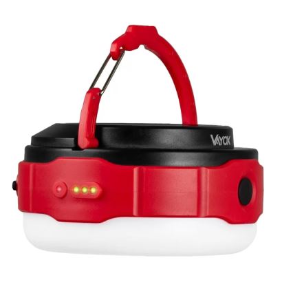 LED prigušiva punjiva solarna svetiljka sa funkcijom powerbanke LED/3W/5V 3000/4000/6500K IPX6 500 lm 2000 mAh