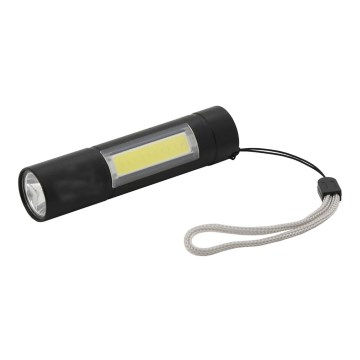 LED punjiva svetiljka LED/400mAh crna