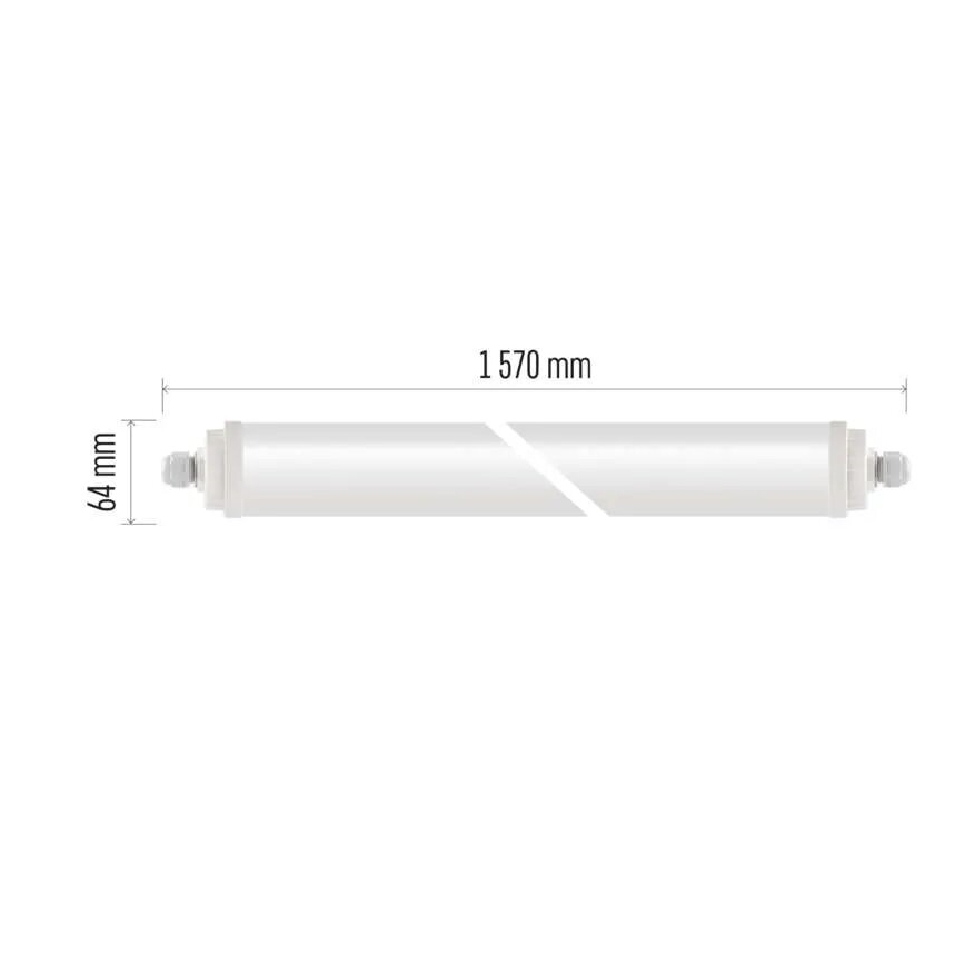 LED Radna baterijska lampa LED/51W/230V IP65 4000K 157 cm