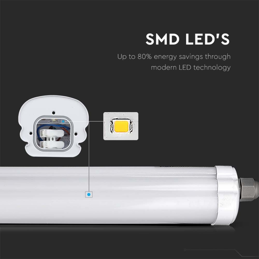LED Radna fluorescentna cev G-SERIES LED/18W/230V 6500K IP65 60 cm