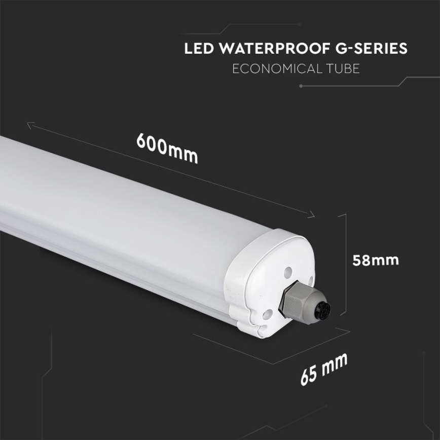 LED Radna fluorescentna cev G-SERIES LED/18W/230V 6500K IP65 60 cm