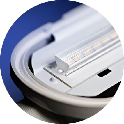 LED Radna fluorescentna cev LIMEA GIGANT LED/38W/230V IP65 1190mm crno